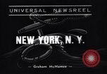 Standbild kleine Segelboot New York United States USA, 1938, aus Sekunde 3 historischem Filmmaterial Videoclip 65675041433