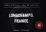 Immagine di Corsa di cavalli Longchamps Francia, 1938, secondo 9 filmato di repertorio 65675041436