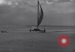 Standbild amphibischen Segelboot Salt Lake City Utah USA, 1938, aus Sekunde 41 historischem Filmmaterial Videoclip 65675041439