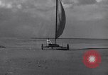 Standbild amphibischen Segelboot Salt Lake City Utah USA, 1938, aus Sekunde 42 historischem Filmmaterial Videoclip 65675041439