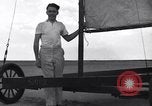 Standbild amphibischen Segelboot Salt Lake City Utah USA, 1938, aus Sekunde 46 historischem Filmmaterial Videoclip 65675041439