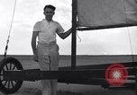 Standbild amphibischen Segelboot Salt Lake City Utah USA, 1938, aus Sekunde 47 historischem Filmmaterial Videoclip 65675041439