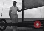 Standbild amphibischen Segelboot Salt Lake City Utah USA, 1938, aus Sekunde 48 historischem Filmmaterial Videoclip 65675041439