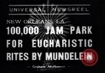 Standbild Kardinal Mundelein New Orleans Louisiana USA, 1938, aus Sekunde 5 historischem Filmmaterial Videoclip 65675041440