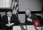 Standbild Dwight Eisenhower Treffen mit William Knowland United States USA, 1953, aus Sekunde 35 historischem Filmmaterial Videoclip 65675041444