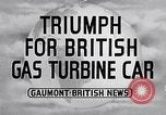 Standbild britische Rover Unternehmen Gas turbine Auto Belgien, 1952, aus Sekunde 3 historischem Filmmaterial Videoclip 65675041447