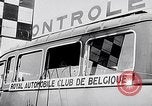 Standbild britische Rover Unternehmen Gas turbine Auto Belgien, 1952, aus Sekunde 34 historischem Filmmaterial Videoclip 65675041447