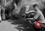 Standbild Rocket angetriebene Rennwagen in Indianapolis Indianapolis Indiana USA, 1946, aus Sekunde 20 historischem Filmmaterial Videoclip 65675041470