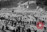 Image of Ken Syverson Snoqualmie Pass Washington USA, 1948, second 15 stock footage video 65675041474