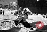 Image of Ken Syverson Snoqualmie Pass Washington USA, 1948, second 47 stock footage video 65675041474