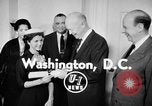 Standbild Präsident Eisenhower Washington DC USA, 1956, aus Sekunde 4 historischem Filmmaterial Videoclip 65675041477