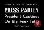 Immagine di Il presidente Eisenhower Washington DC USA, 1955, secondo 3 filmato di repertorio 65675041483