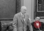 Immagine di Il presidente Eisenhower Washington DC USA, 1955, secondo 45 filmato di repertorio 65675041483