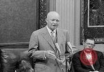 Immagine di Il presidente Eisenhower Washington DC USA, 1955, secondo 55 filmato di repertorio 65675041483
