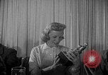 Image of June Allyson Beverly Hills California USA, 1955, second 21 stock footage video 65675041485