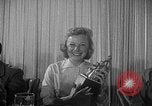 Image of June Allyson Beverly Hills California USA, 1955, second 22 stock footage video 65675041485