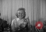 Image of June Allyson Beverly Hills California USA, 1955, second 24 stock footage video 65675041485