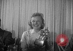 Image of June Allyson Beverly Hills California USA, 1955, second 25 stock footage video 65675041485