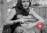 Image of Pet lion in captivity Illinois United States USA, 1954, second 3 stock footage video 65675041493