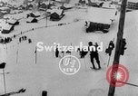 Image of skiing competition Switzerland, 1954, second 3 stock footage video 65675041496