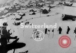 Image of skiing competition Switzerland, 1954, second 4 stock footage video 65675041496