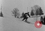 Image of skiing competition Switzerland, 1954, second 6 stock footage video 65675041496