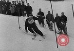 Image of skiing competition Switzerland, 1954, second 7 stock footage video 65675041496
