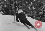 Image of skiing competition Switzerland, 1954, second 9 stock footage video 65675041496