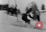 Image of skiing competition Switzerland, 1954, second 14 stock footage video 65675041496