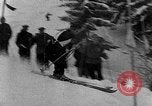 Image of skiing competition Switzerland, 1954, second 15 stock footage video 65675041496