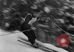 Image of skiing competition Switzerland, 1954, second 16 stock footage video 65675041496