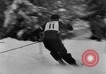 Image of skiing competition Switzerland, 1954, second 17 stock footage video 65675041496