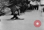 Image of skiing competition Switzerland, 1954, second 18 stock footage video 65675041496