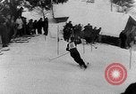Image of skiing competition Switzerland, 1954, second 19 stock footage video 65675041496