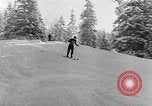Image of skiing competition Switzerland, 1954, second 25 stock footage video 65675041496