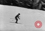 Image of skiing competition Switzerland, 1954, second 32 stock footage video 65675041496