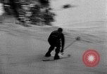 Image of skiing competition Switzerland, 1954, second 46 stock footage video 65675041496