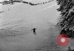 Image of skiing competition Switzerland, 1954, second 47 stock footage video 65675041496