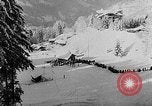 Image of skiing competition Switzerland, 1954, second 52 stock footage video 65675041496