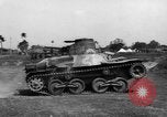 Standbild japanische Tank testen Indien, 1944, aus Sekunde 10 historischem Filmmaterial Videoclip 65675041504