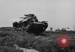 Image of Japanese tank crosses ditch India, 1944, second 6 stock footage video 65675041509