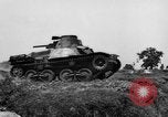 Image of Japanese tank crosses ditch India, 1944, second 14 stock footage video 65675041509