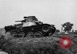 Image of Japanese tank crosses ditch India, 1944, second 16 stock footage video 65675041509
