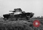 Image of Japanese tank crosses ditch India, 1944, second 19 stock footage video 65675041509