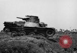 Image of Japanese tank crosses ditch India, 1944, second 24 stock footage video 65675041509