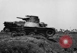 Image of Japanese tank crosses ditch India, 1944, second 27 stock footage video 65675041509