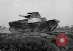 Image of Japanese tank crosses ditch India, 1944, second 52 stock footage video 65675041509