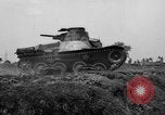 Image of Japanese tank crosses ditch India, 1944, second 53 stock footage video 65675041509