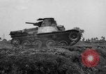 Image of Japanese tank crosses ditch India, 1944, second 54 stock footage video 65675041509