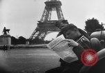 Image of tanks outfitted with hedgerow cutters and flame throwers Europe, 1944, second 29 stock footage video 65675041512